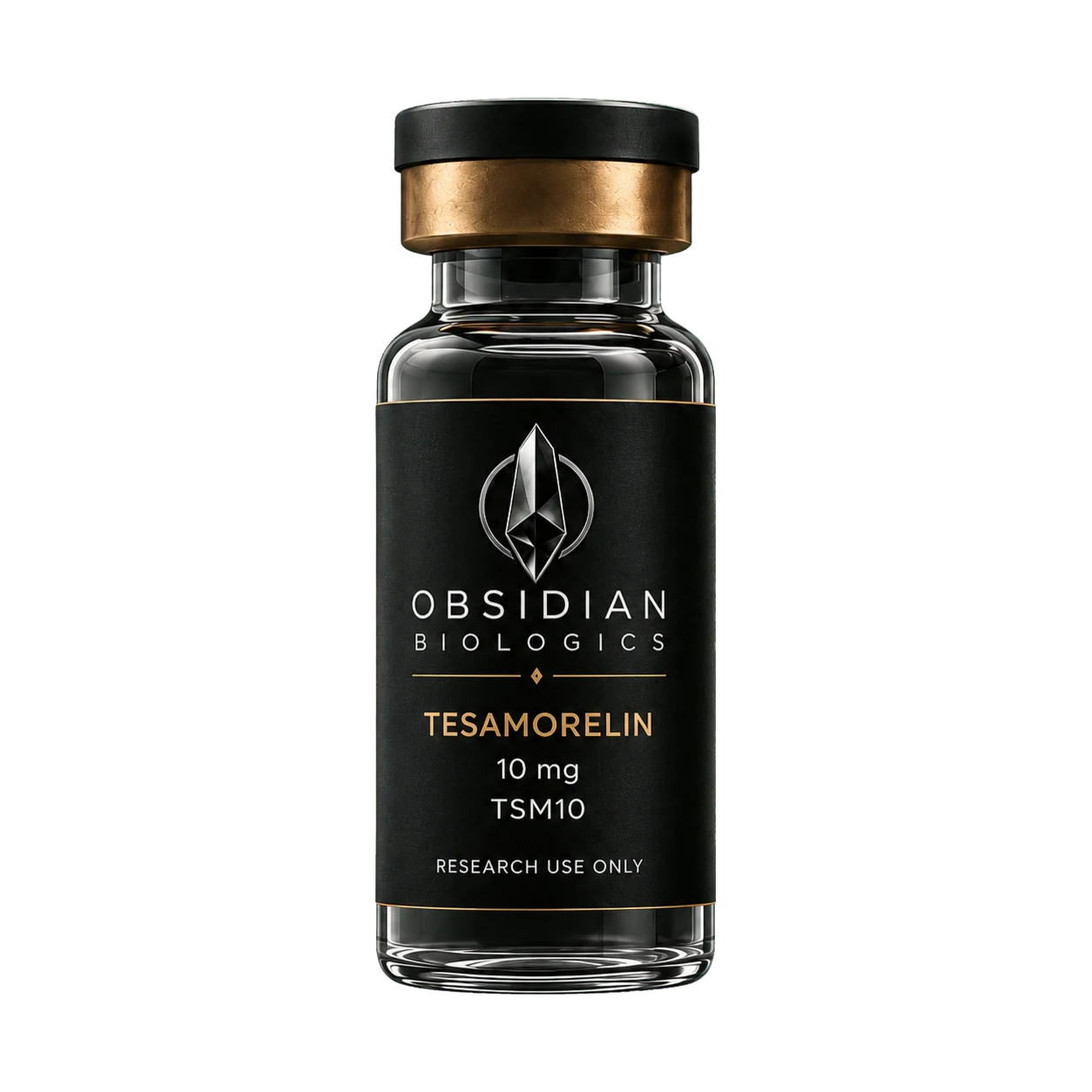 Tesamorelin 10 mg research-use vial